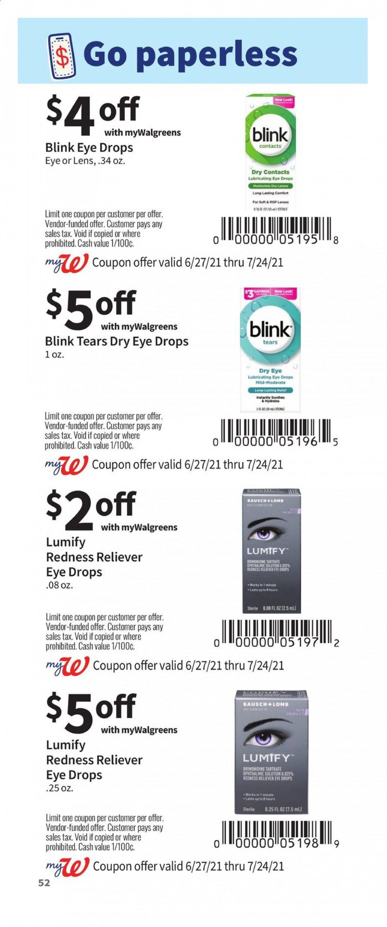 Walgreens Weekly Ad Flyer June 27 to July 24