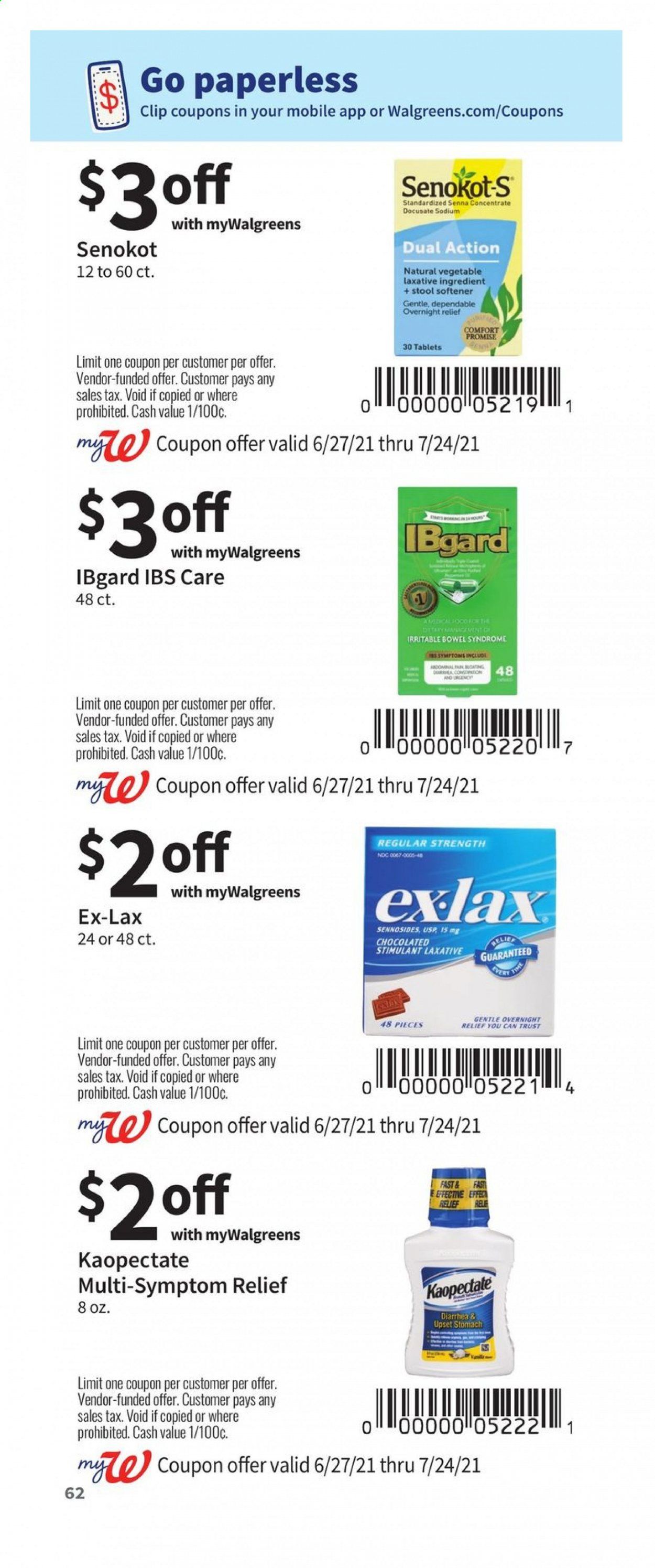 Walgreens Weekly Ad Flyer June 27 to July 24