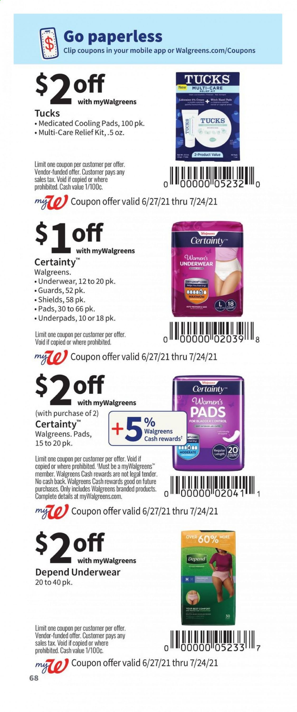 Walgreens Weekly Ad Flyer June 27 to July 24
