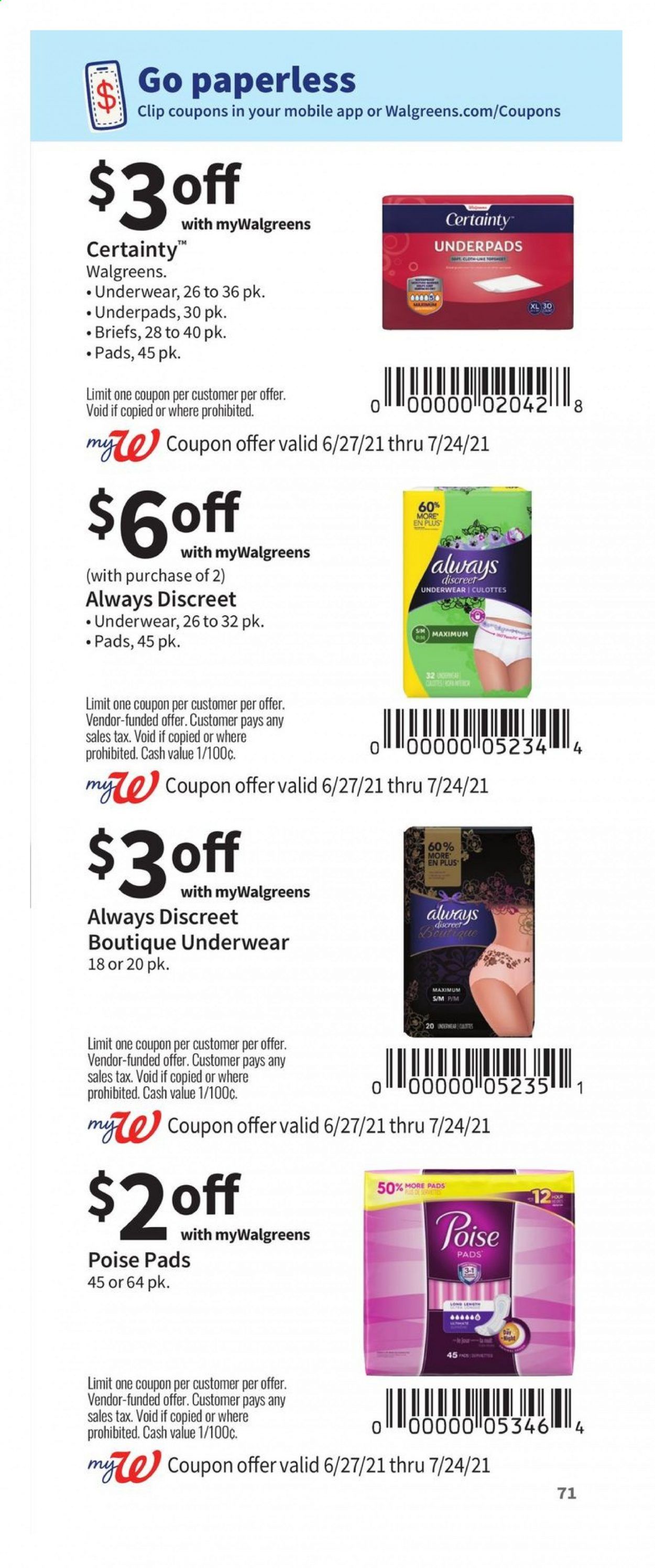 Walgreens Weekly Ad Flyer June 27 to July 24