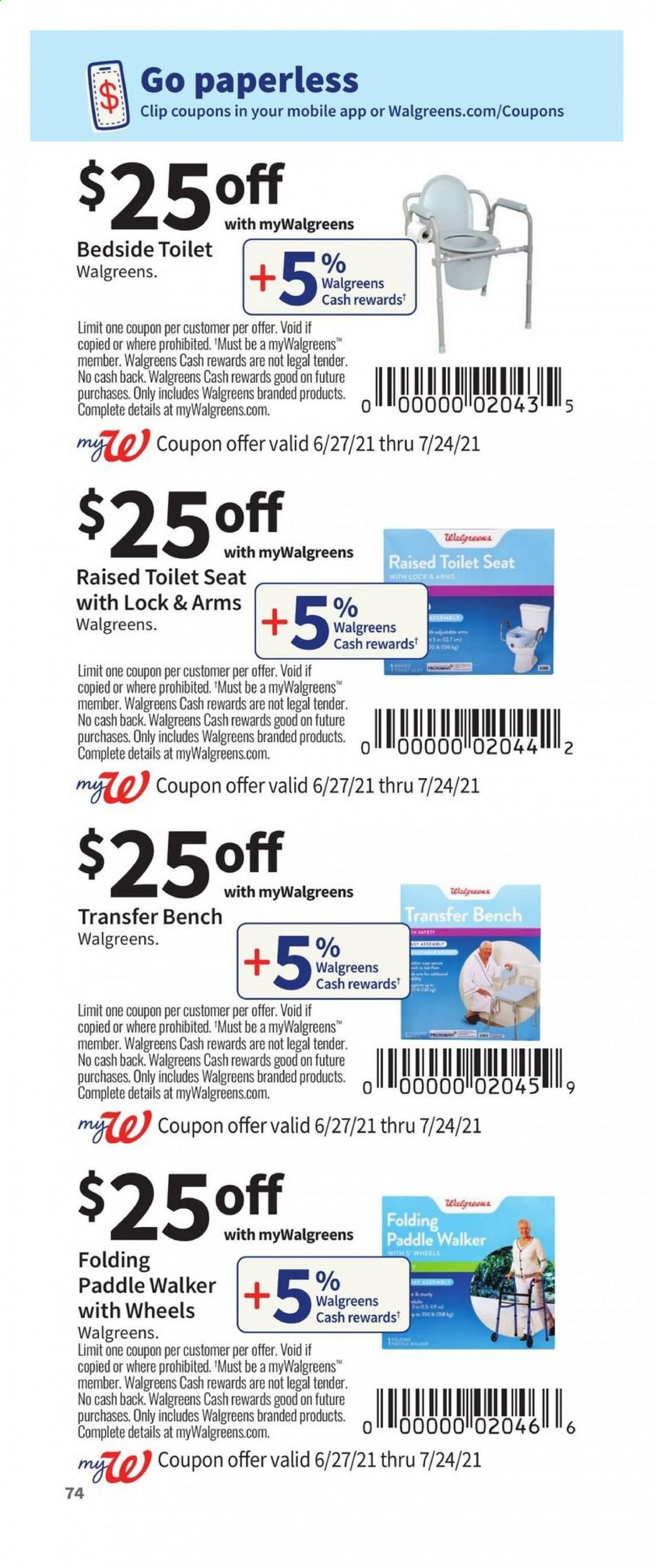 Walgreens Weekly Ad Flyer June 27 to July 24