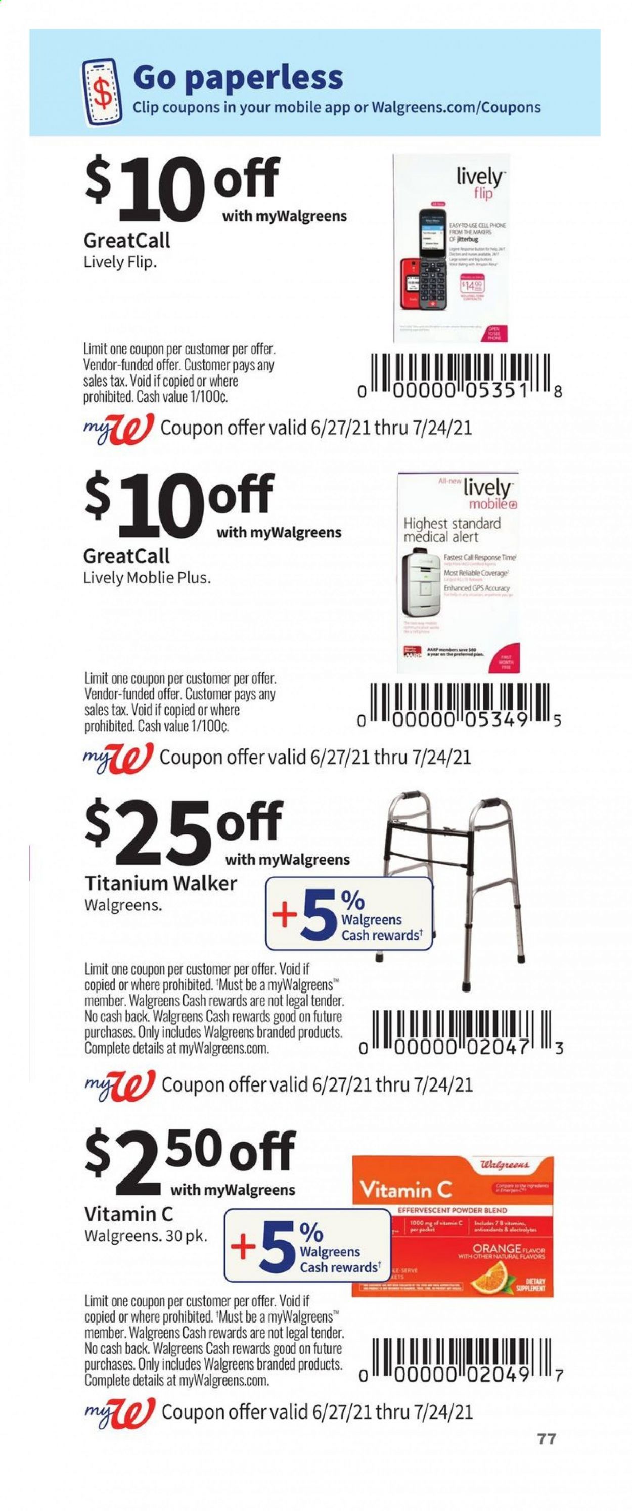 Walgreens Weekly Ad Flyer June 27 to July 24