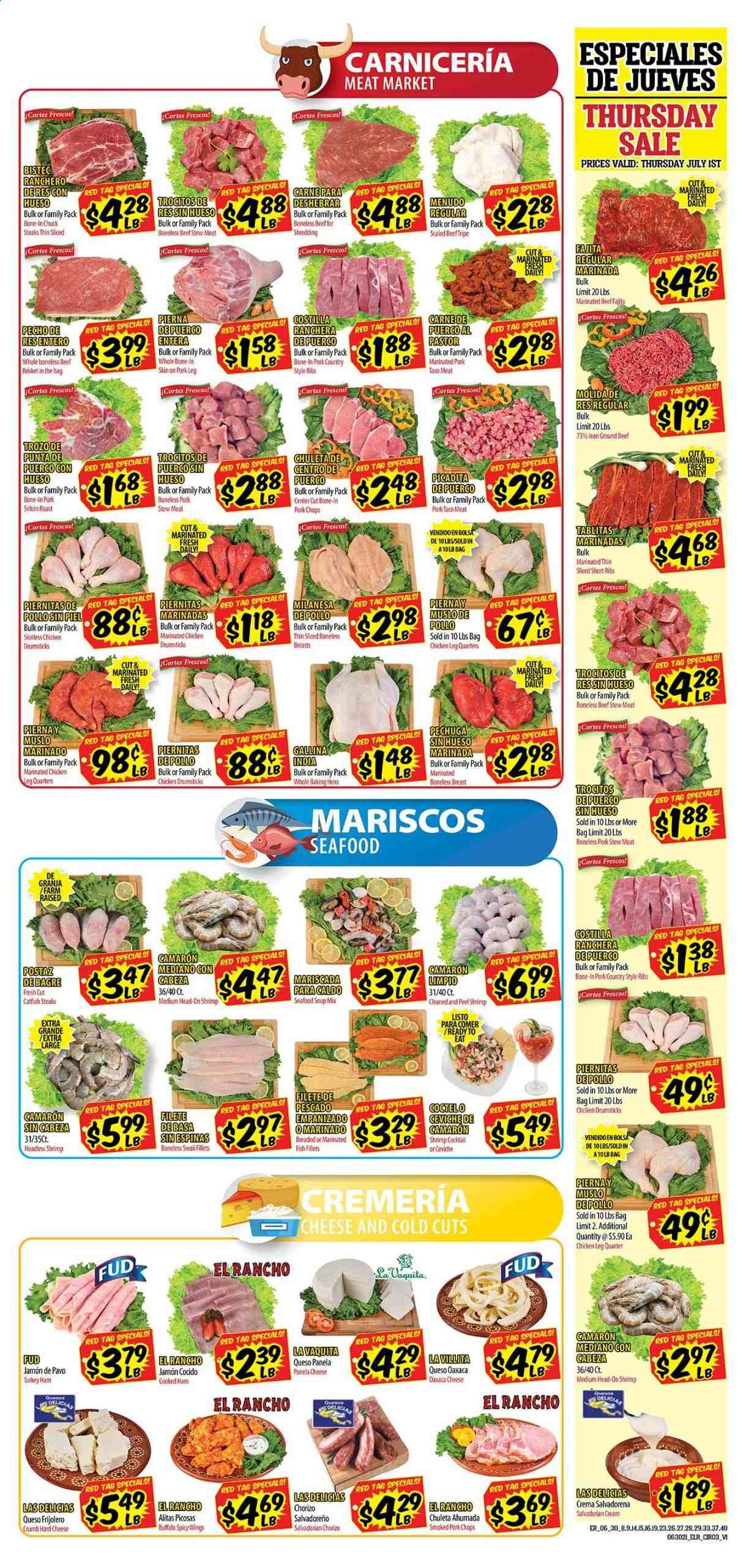 El Rancho (TX) Weekly Ad Flyer June 30 to July 6