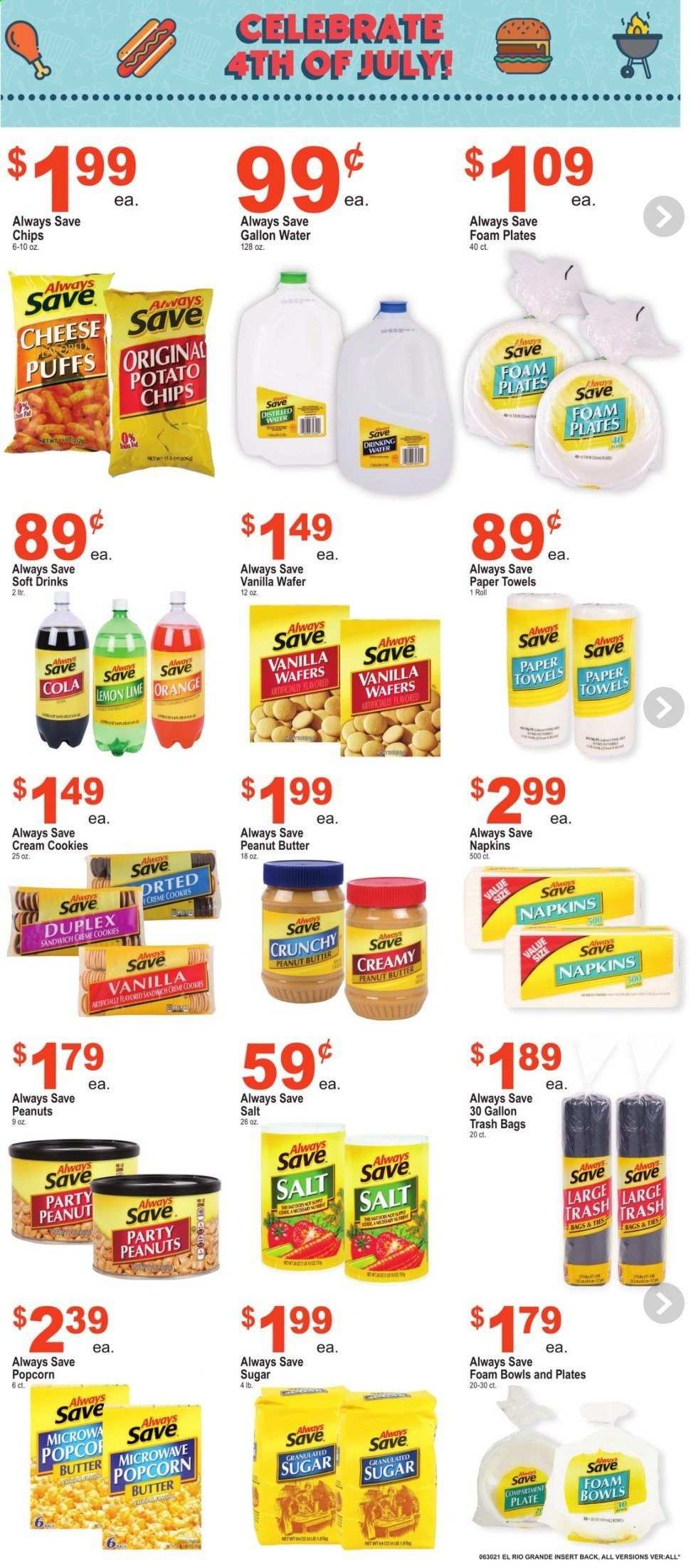 El Rio Grande (10, 21, 25, 30, 34, 53, 90) Weekly Ad Flyer June 30 to July 6