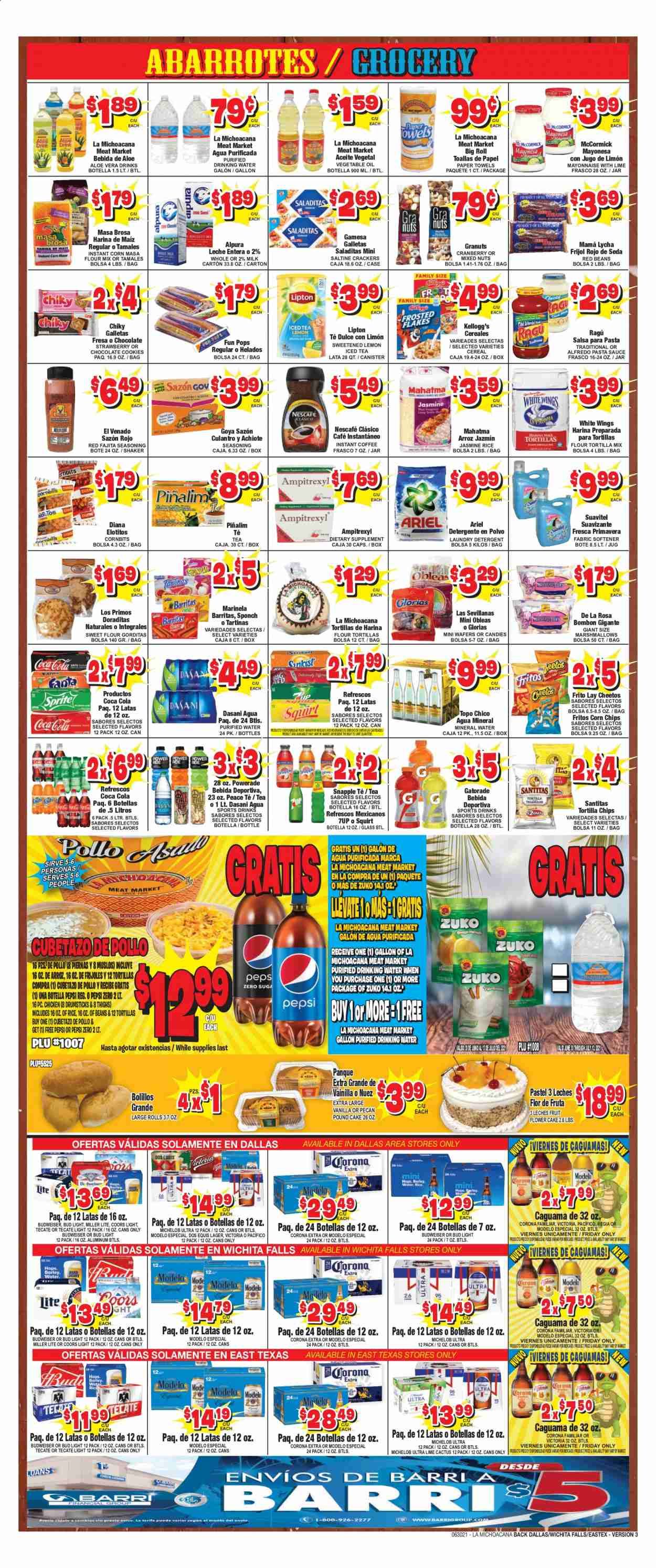 La Michoacana Meat Market (TX) Weekly Ad Flyer June 30 to July 13