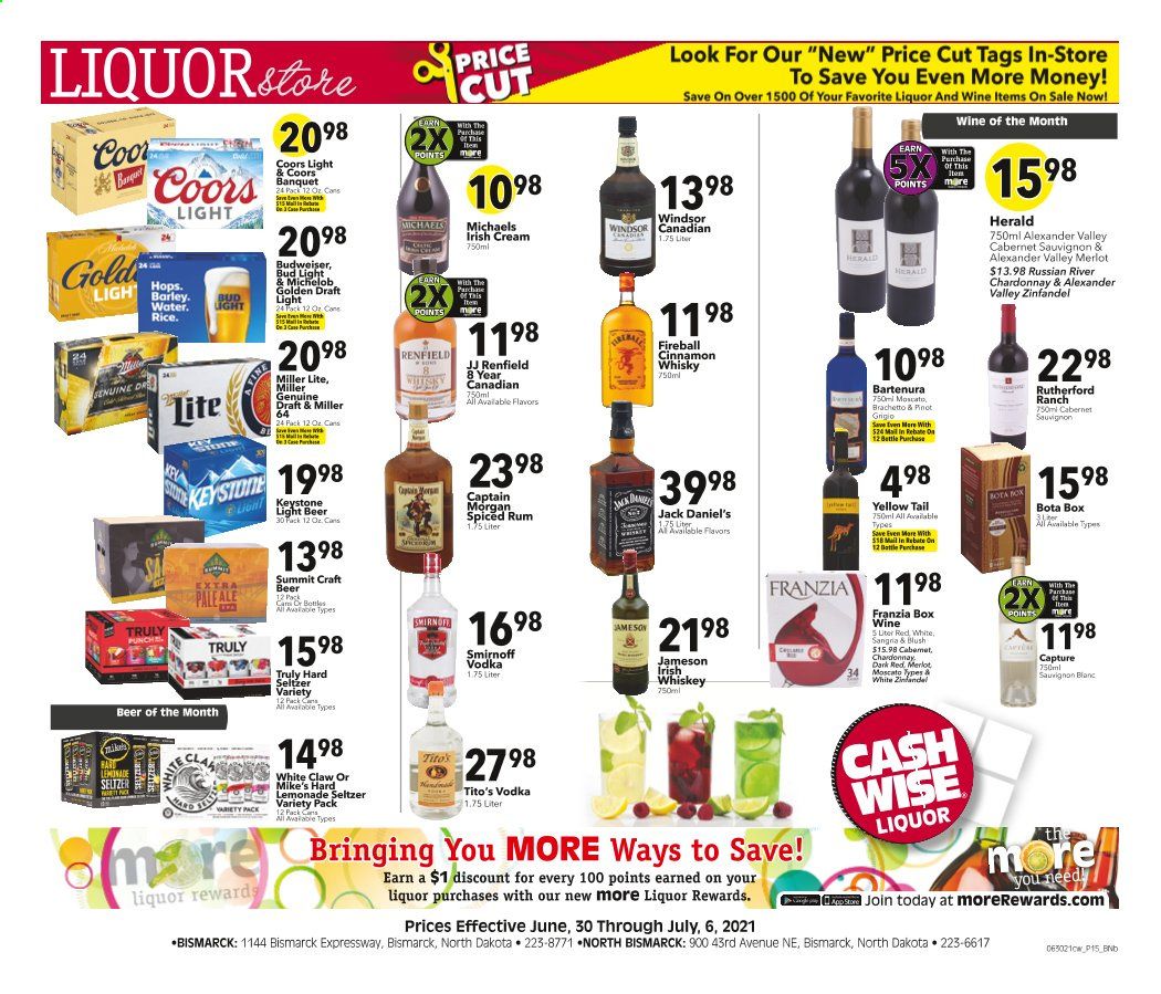 Cash Wise (MN, ND) Weekly Ad Flyer June 30 to July 6