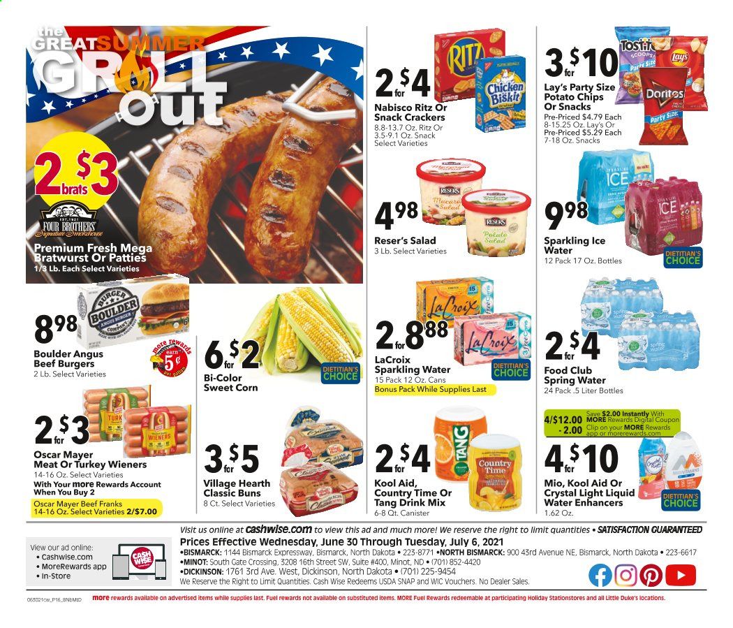 Cash Wise (MN, ND) Weekly Ad Flyer June 30 to July 6