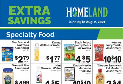 Homeland (OK, TX) Weekly Ad Flyer June 25 to August 2