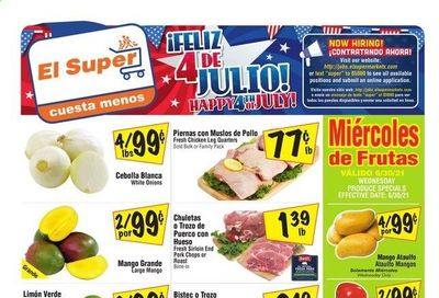 El Super (CA, NM, NV, TX) Weekly Ad Flyer June 30 to July 6