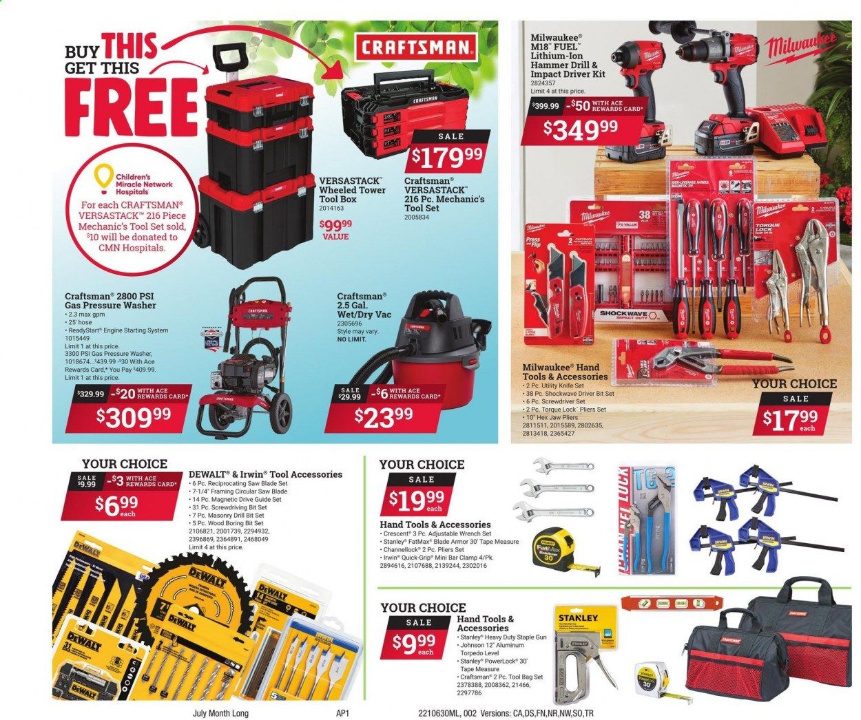ACE Hardware Weekly Ad Flyer June 30 to July 31