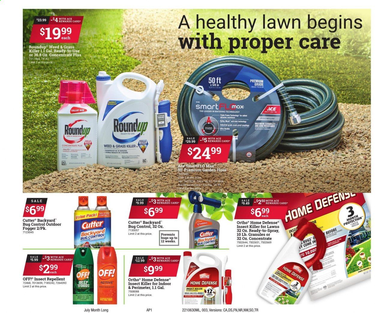 ACE Hardware Weekly Ad Flyer June 30 to July 31