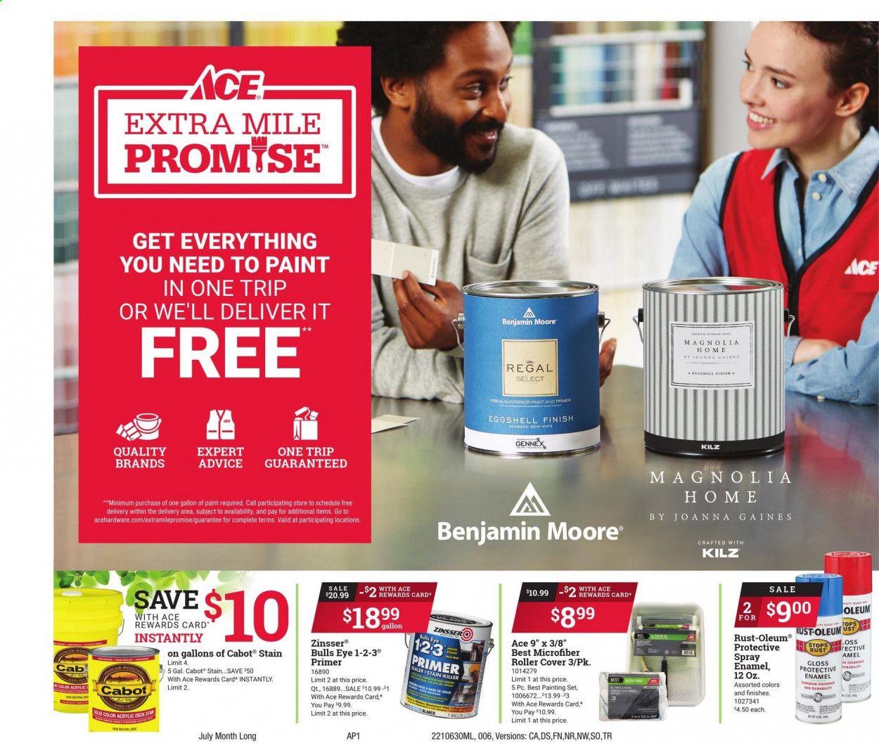 ACE Hardware Weekly Ad Flyer June 30 to July 31