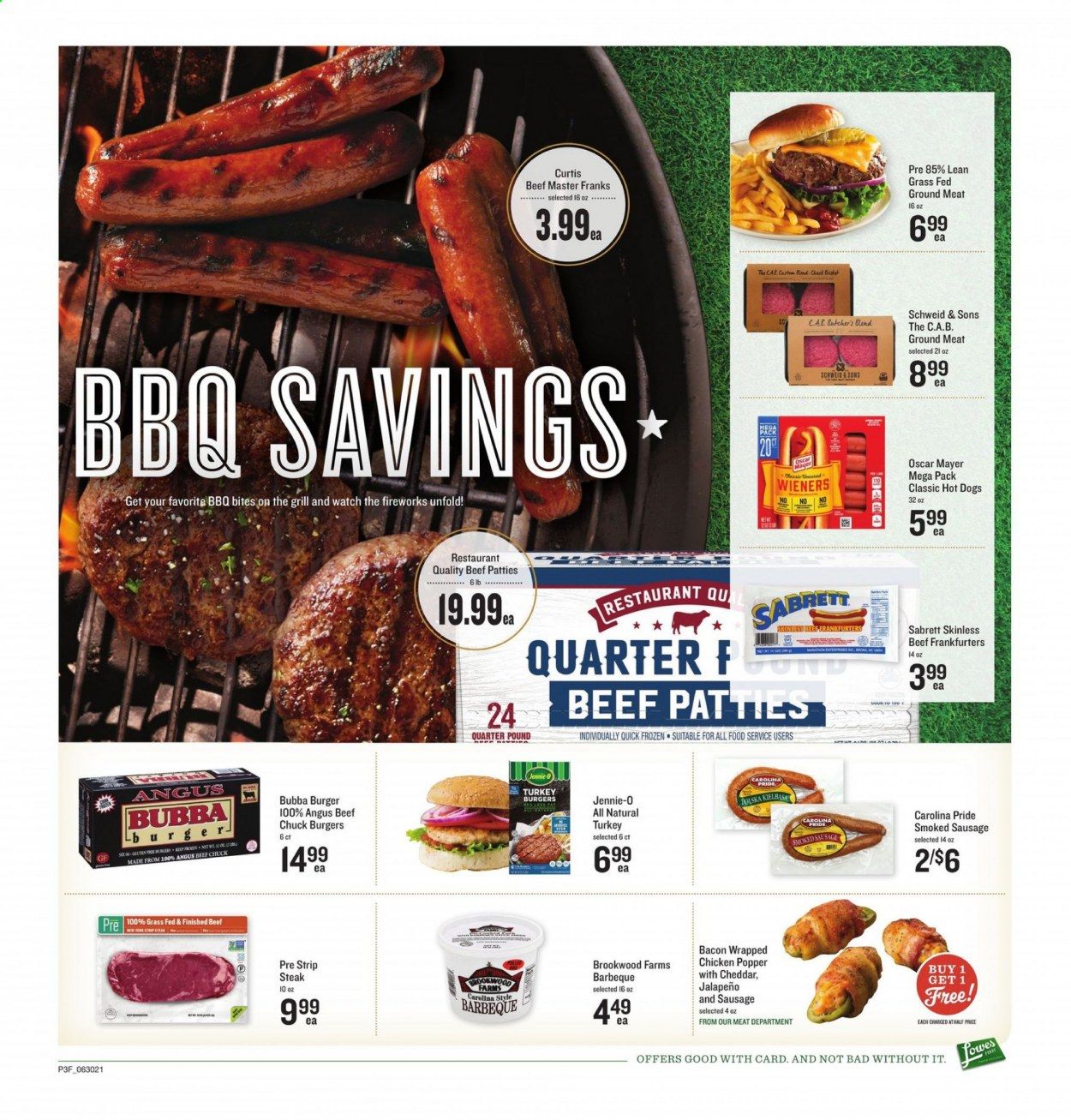 Lowes Foods (NC, SC) Weekly Ad Flyer June 30 to July 20