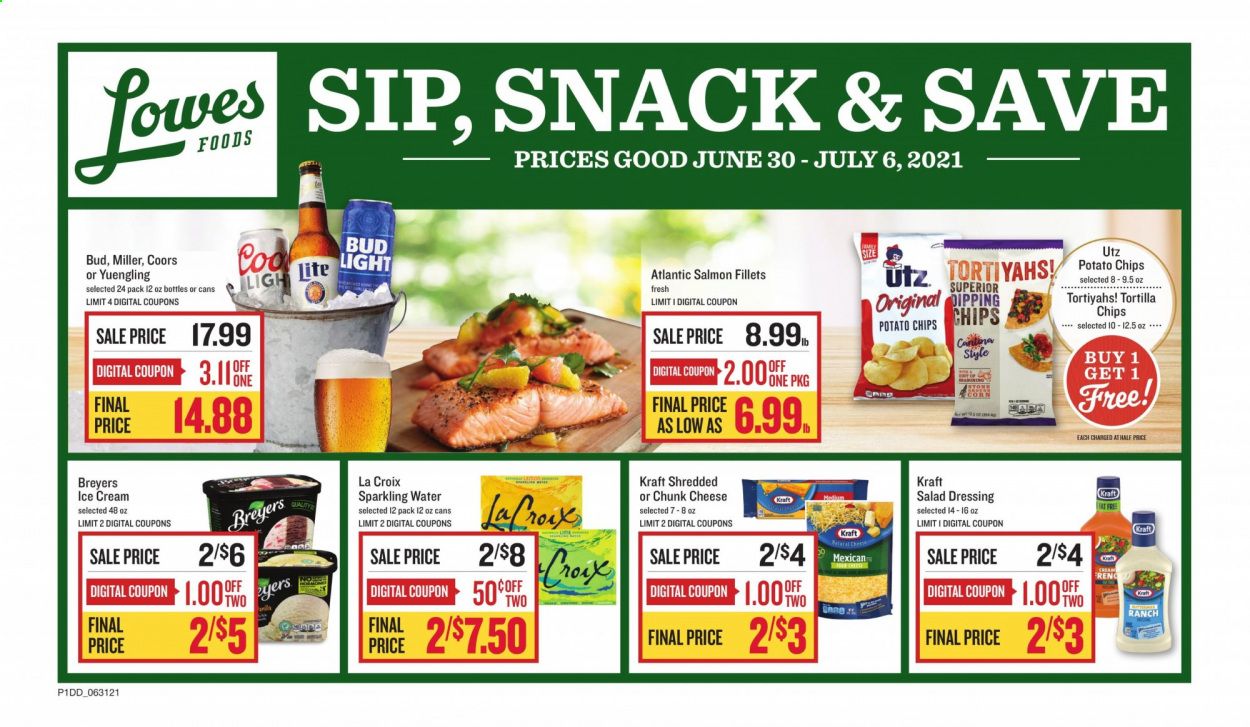 Lowes Foods (NC, SC) Weekly Ad Flyer June 30 to July 6