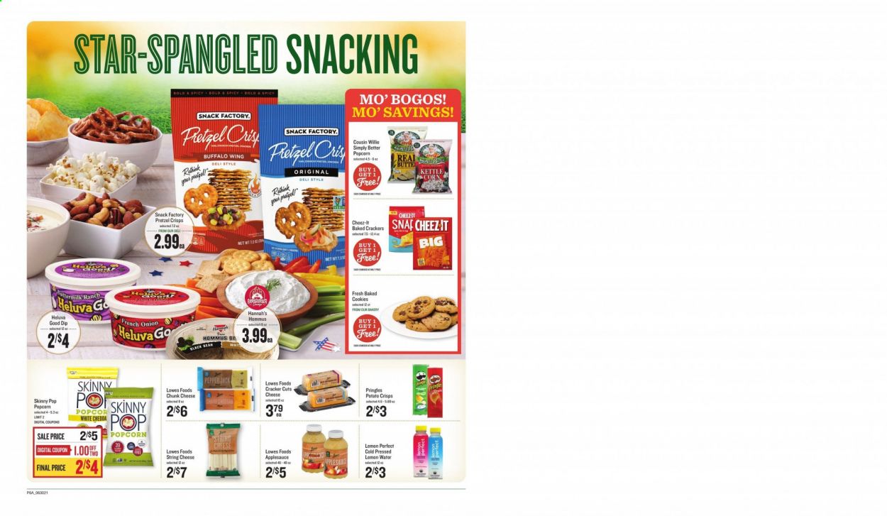 Lowes Foods (NC, SC) Weekly Ad Flyer June 30 to July 6