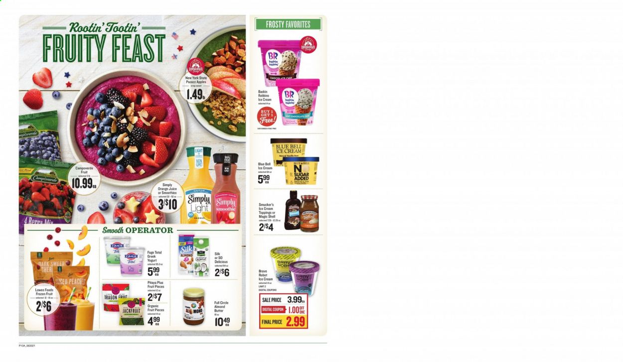 Lowes Foods (NC, SC) Weekly Ad Flyer June 30 to July 6