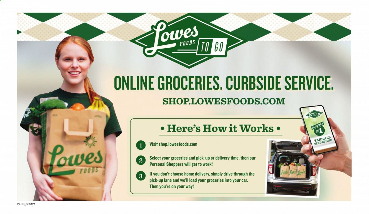 Lowes Foods (NC, SC) Weekly Ad Flyer June 30 to July 6