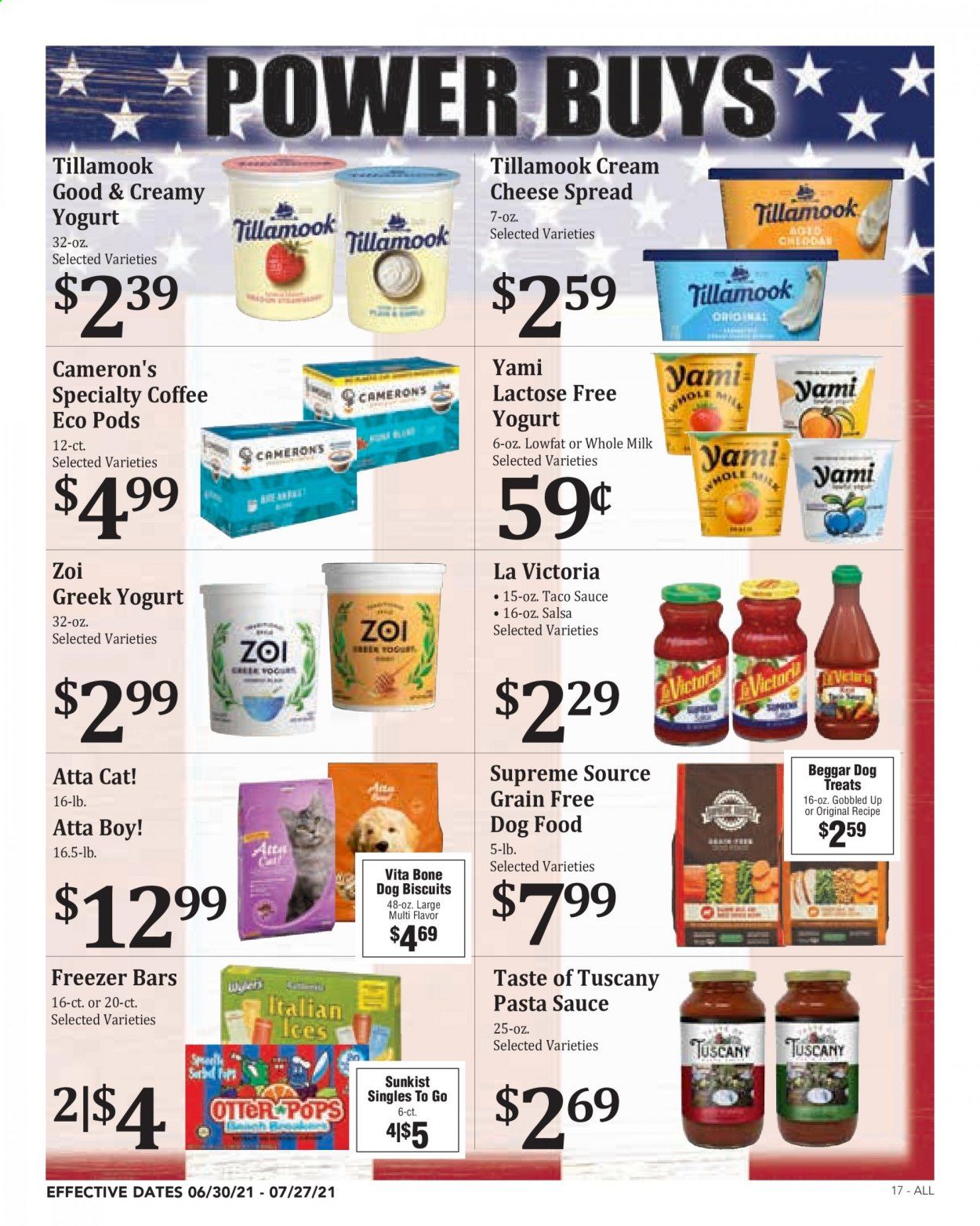 Rosauers (ID, MT, OR, WA) Weekly Ad Flyer June 30 to July 27