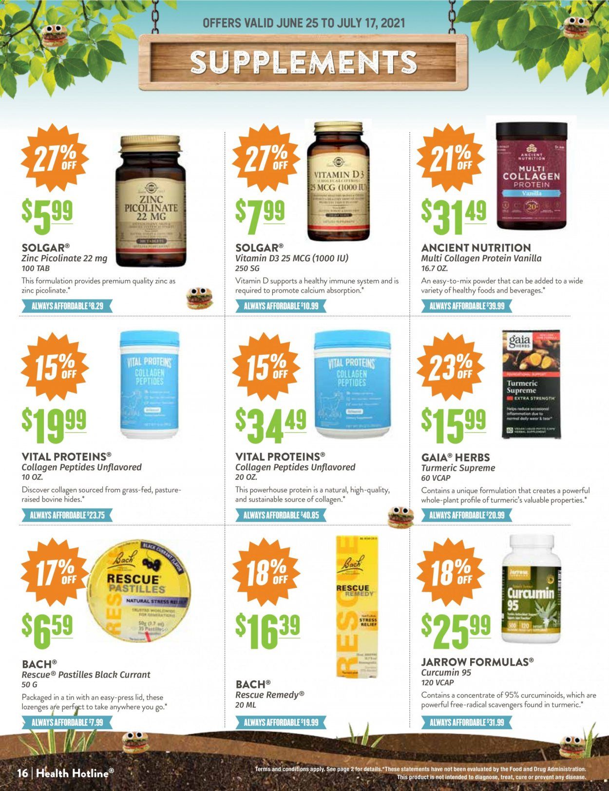 Natural Grocers Weekly Ad Flyer June 25 to July 17