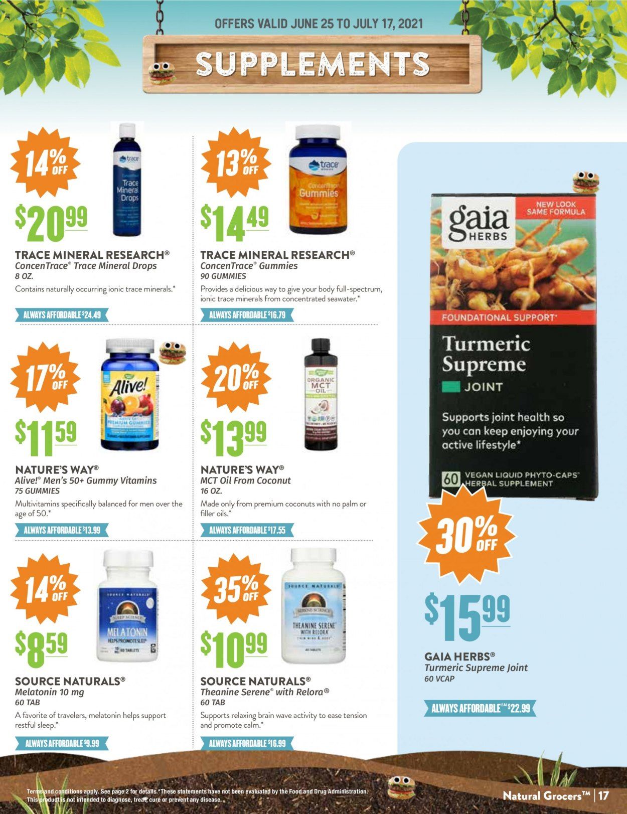 Natural Grocers Weekly Ad Flyer June 25 to July 17
