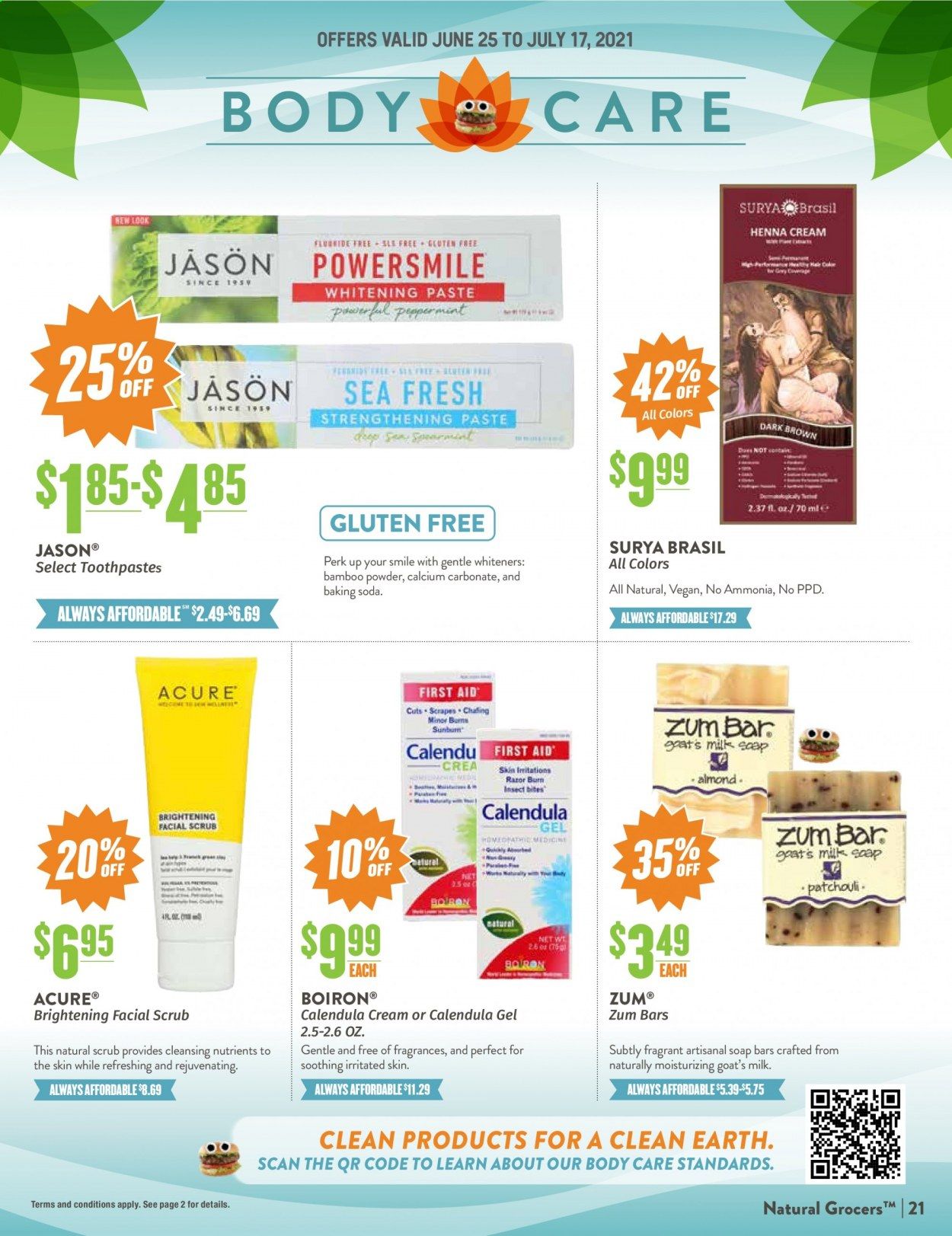 Natural Grocers Weekly Ad Flyer June 25 to July 17