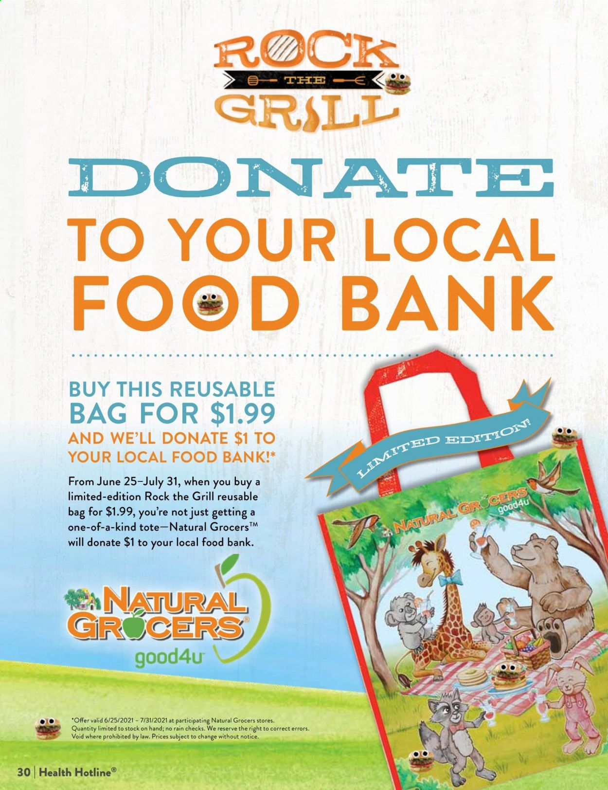 Natural Grocers Weekly Ad Flyer June 25 to July 17