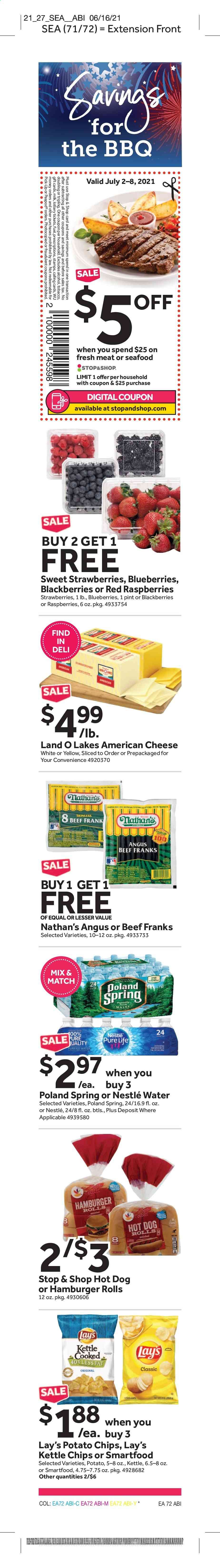 Stop & Shop (MA) Weekly Ad Flyer July 2 to July 8