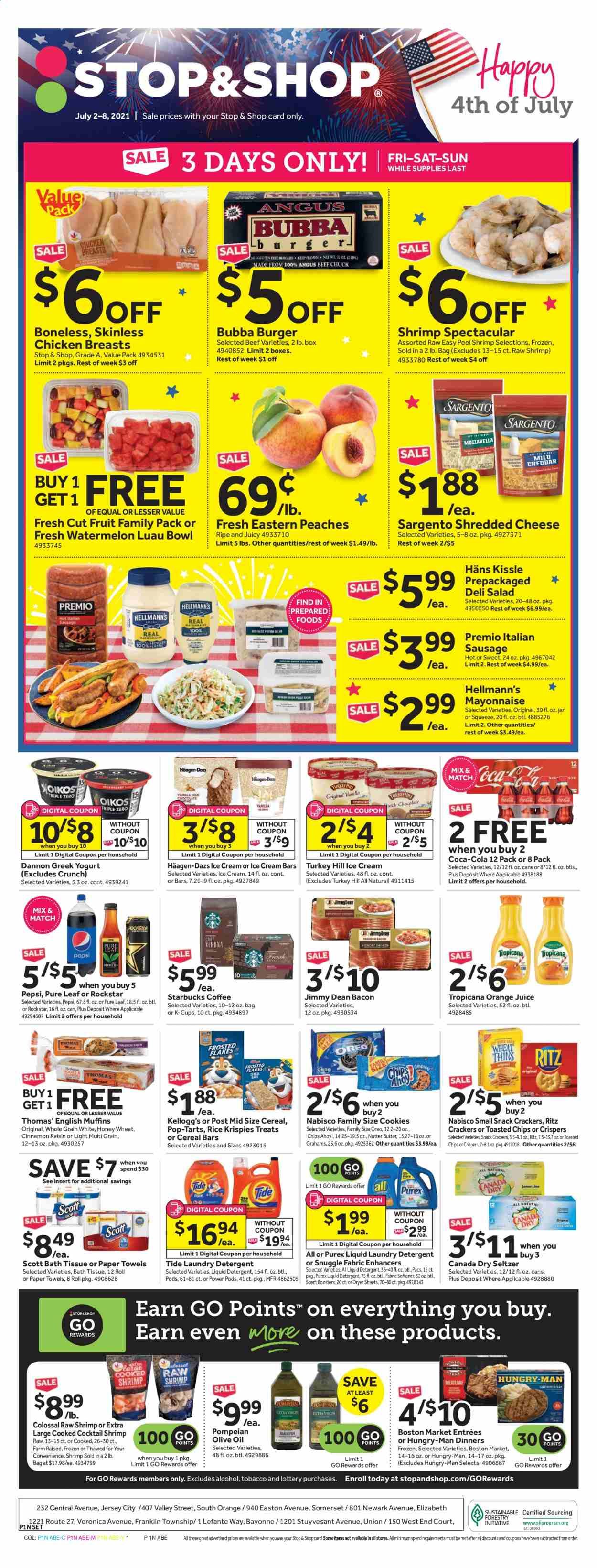 Stop & Shop (NJ) Weekly Ad Flyer July 2 to August 8