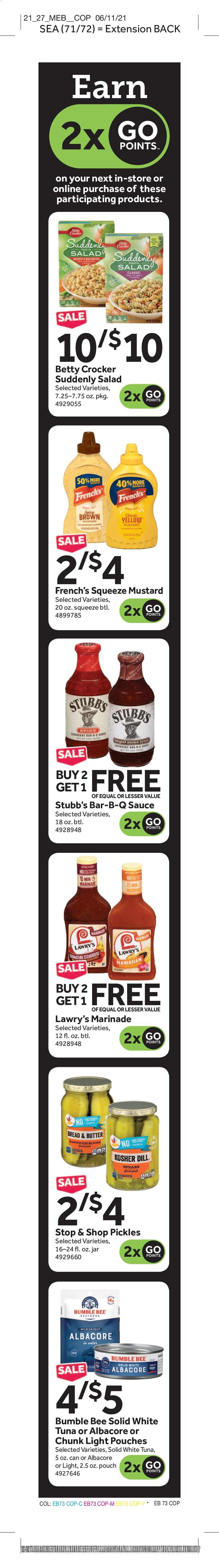 Stop & Shop (NJ) Weekly Ad Flyer July 2 to August 8