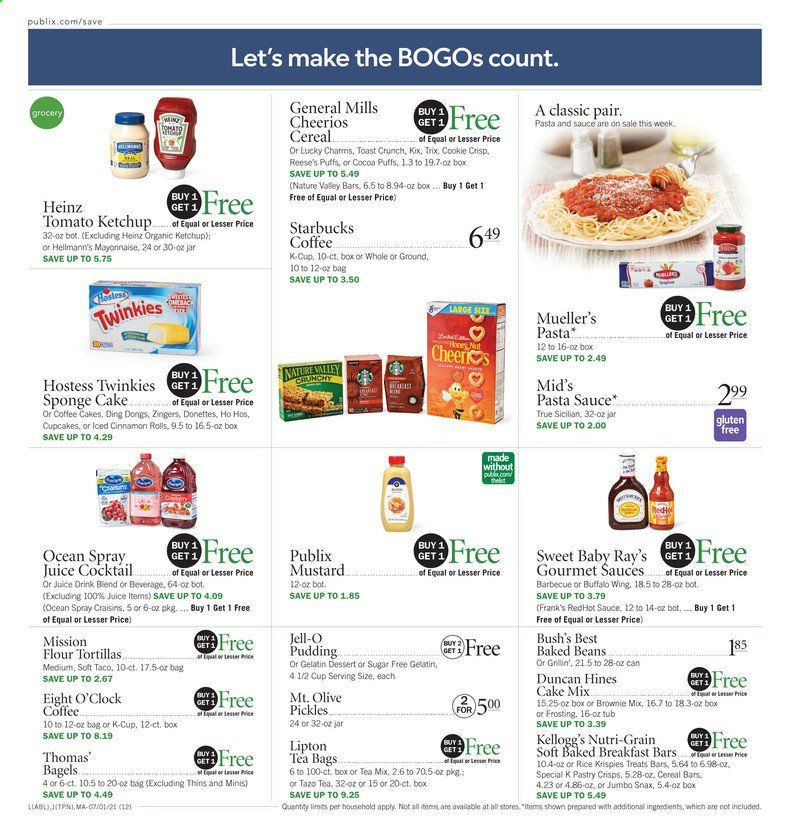 Publix (AL, FL, GA, NC, SC, TN) Weekly Ad Flyer July 1 to July 7