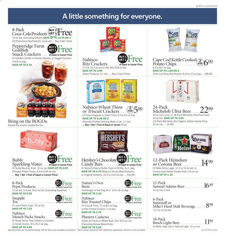 Publix (AL, FL, GA, NC, SC, TN) Weekly Ad Flyer July 1 to July 7