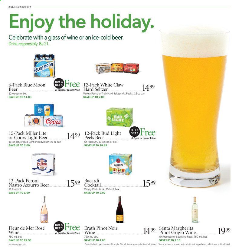 Publix (AL, FL, GA, NC, SC, TN) Weekly Ad Flyer July 1 to July 7
