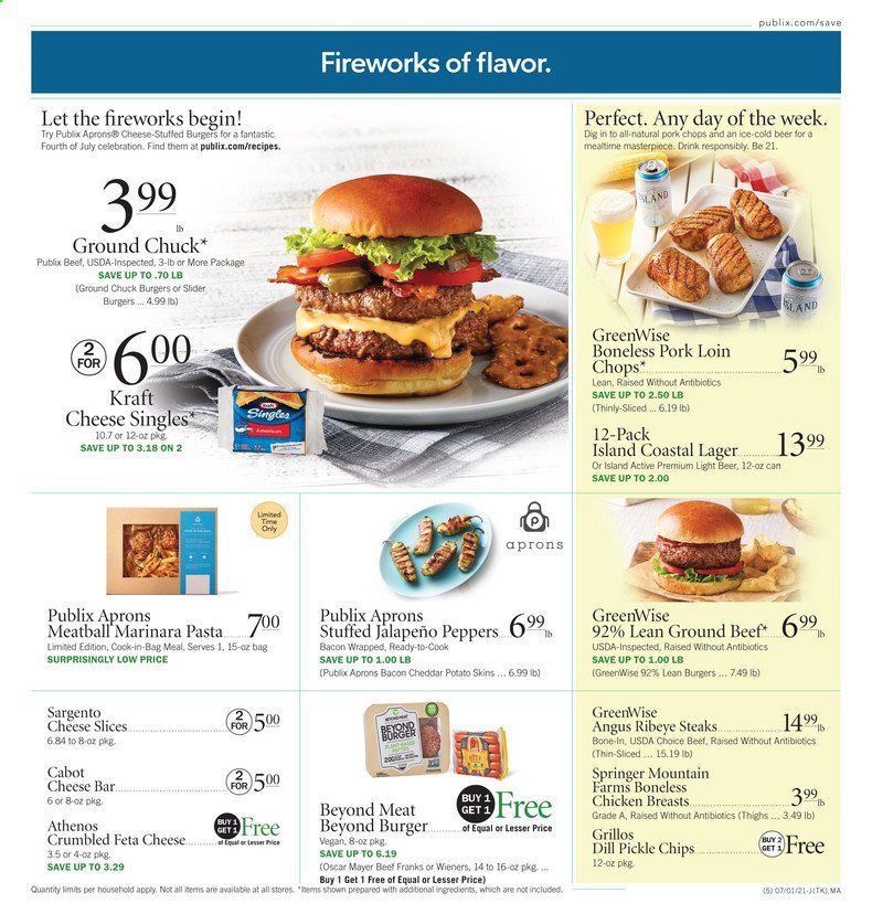 Publix (AL, FL, GA, NC, SC, TN) Weekly Ad Flyer July 1 to July 7