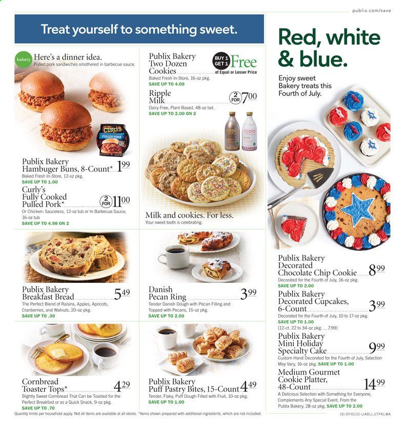 Publix (AL, FL, GA, NC, SC, TN) Weekly Ad Flyer July 1 to July 7