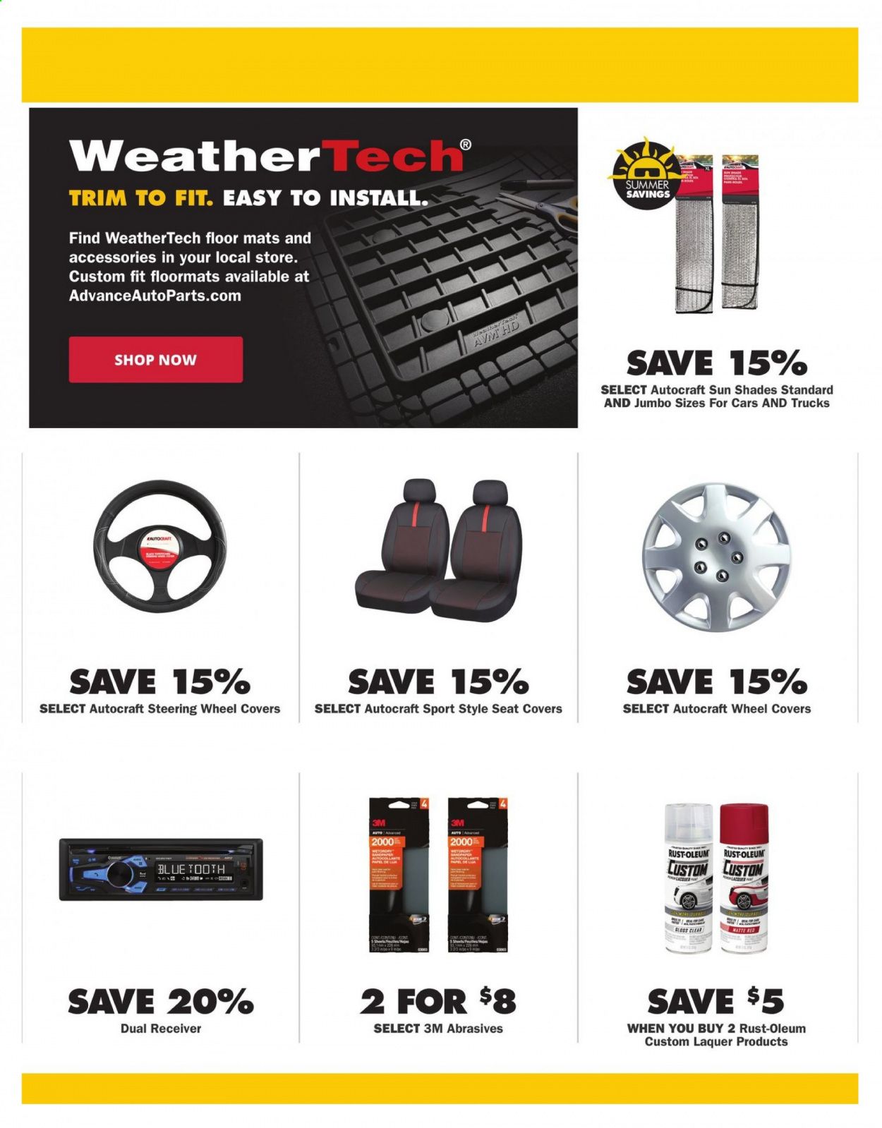 Advance Auto Parts Weekly Ad Flyer July 1 to July 28