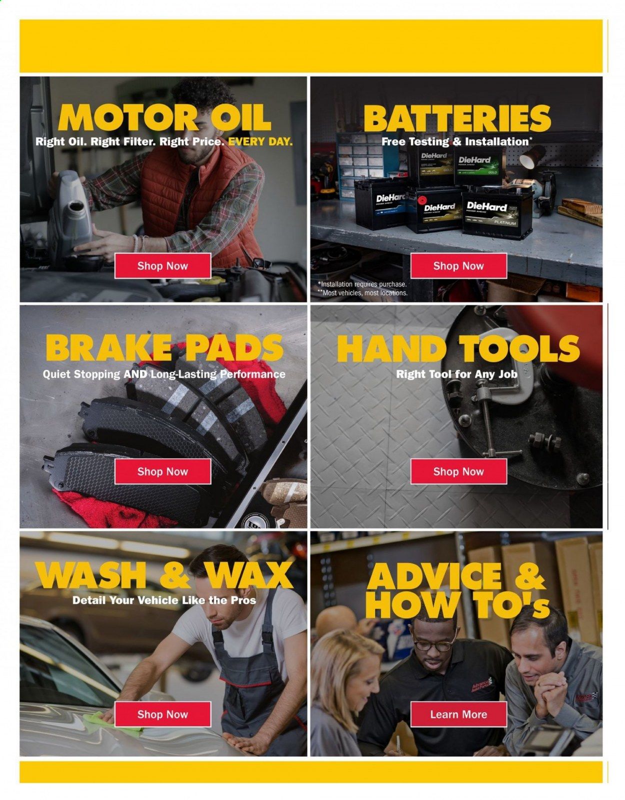 Advance Auto Parts Weekly Ad Flyer July 1 to July 28