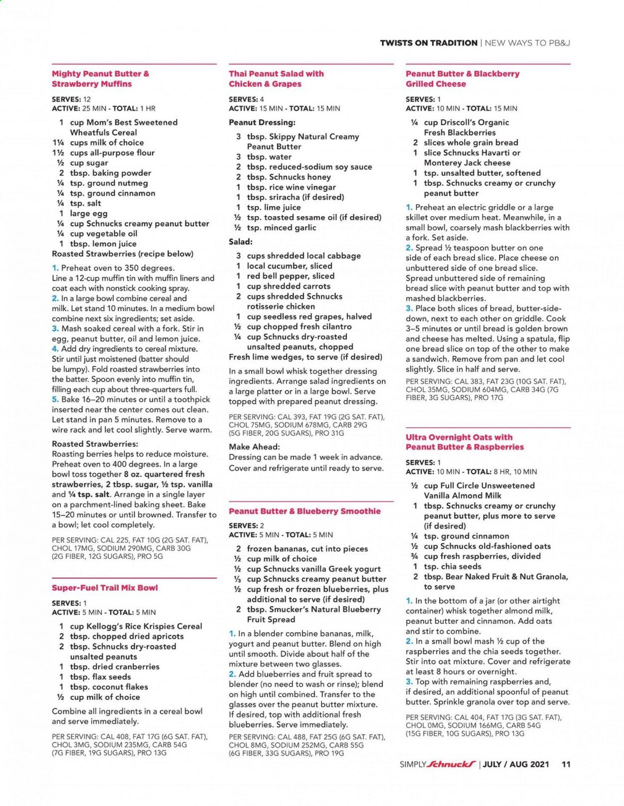 Schnucks (IA, IL, IN, MO) Weekly Ad Flyer July 1 to August 31