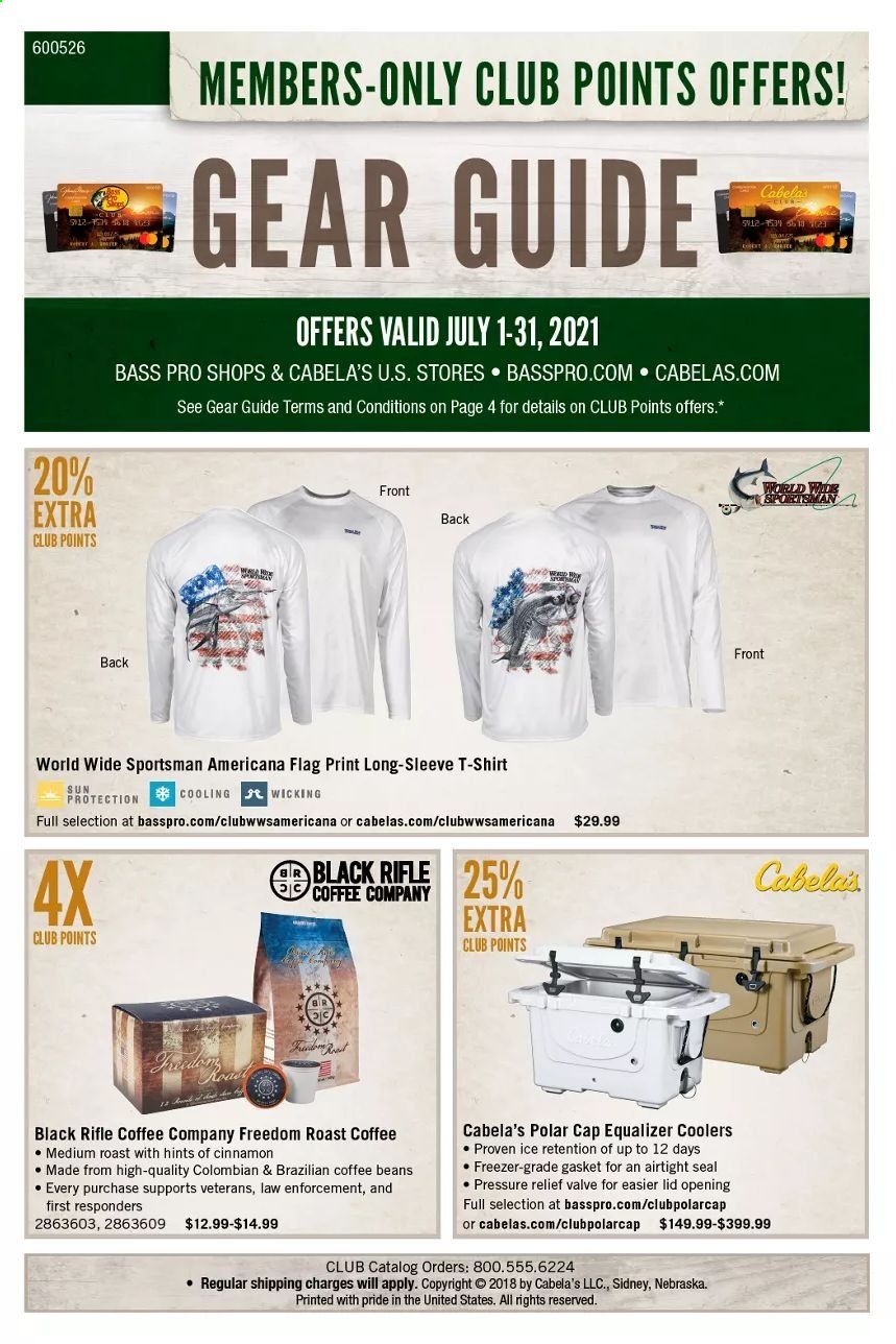 Bass Pro Shops Weekly Ad Flyer July 1 to July 31