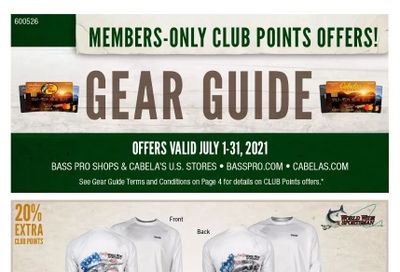 Bass Pro Shops Weekly Ad Flyer July 1 to July 31