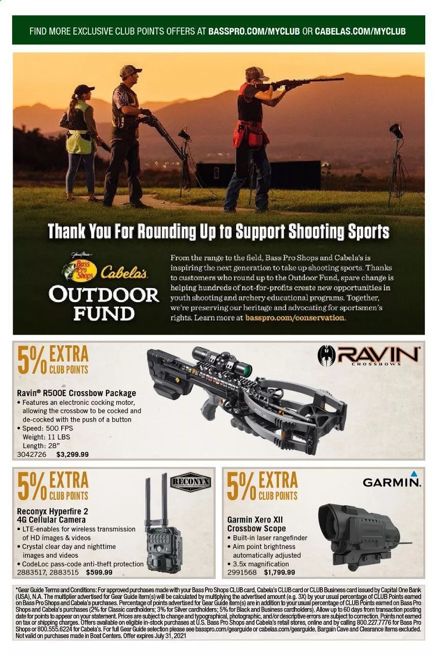 Bass Pro Shops Weekly Ad Flyer July 1 to July 31