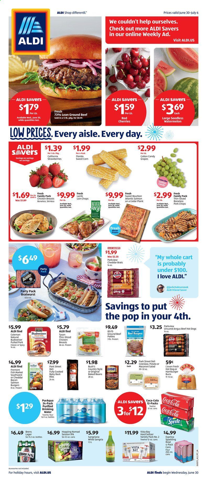 ALDI (KS, NC, VA) Weekly Ad Flyer June 30 to July 6