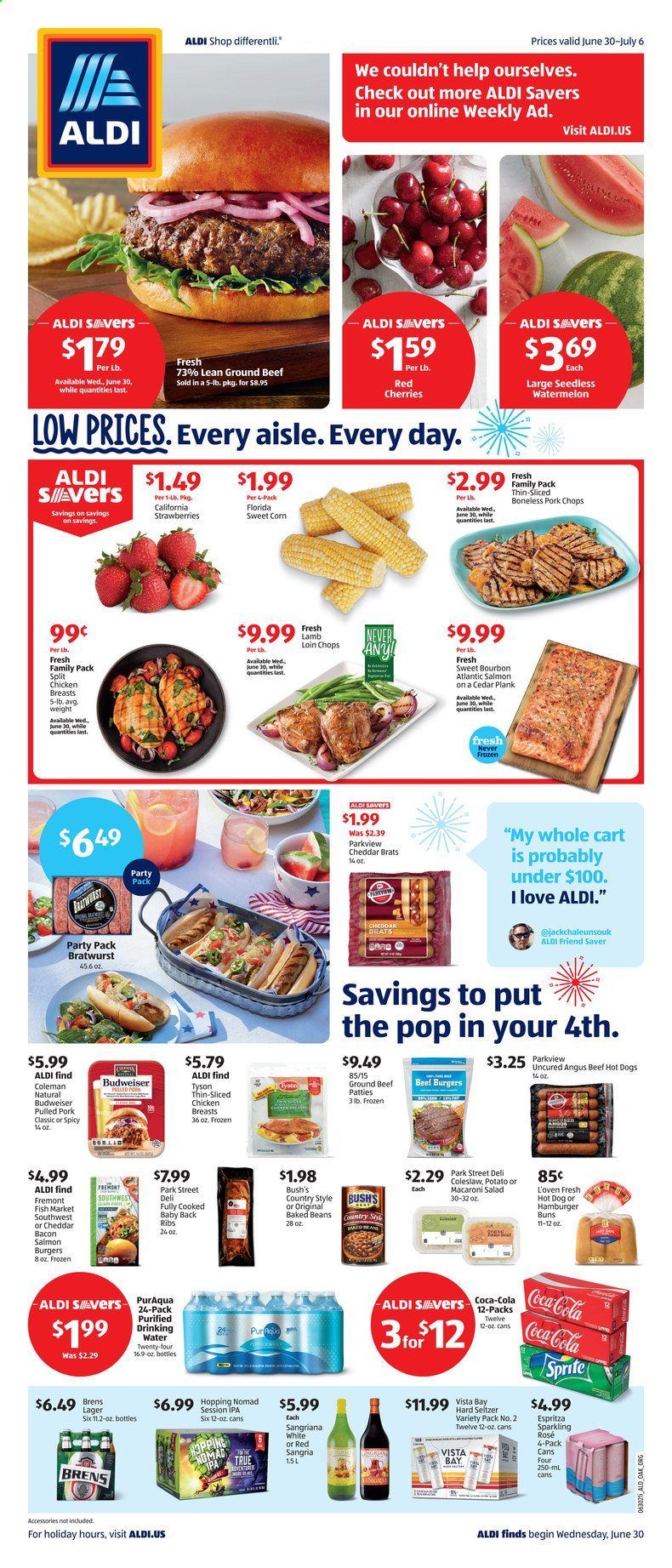 ALDI (IA, MI, WI) Weekly Ad Flyer June 30 to July 6
