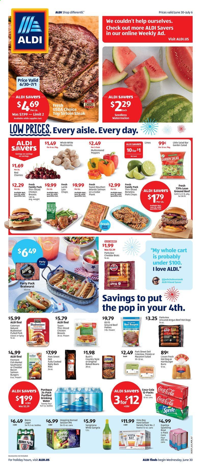 ALDI (CA) Weekly Ad Flyer June 30 to July 6