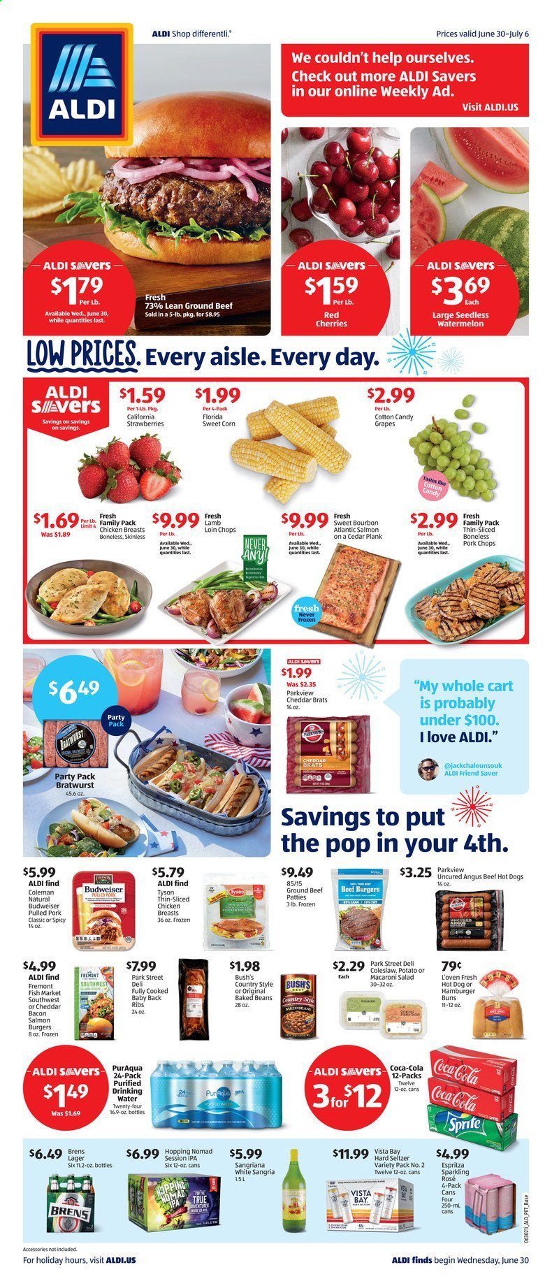 ALDI (MD, NC, VA) Weekly Ad Flyer June 30 to July 6
