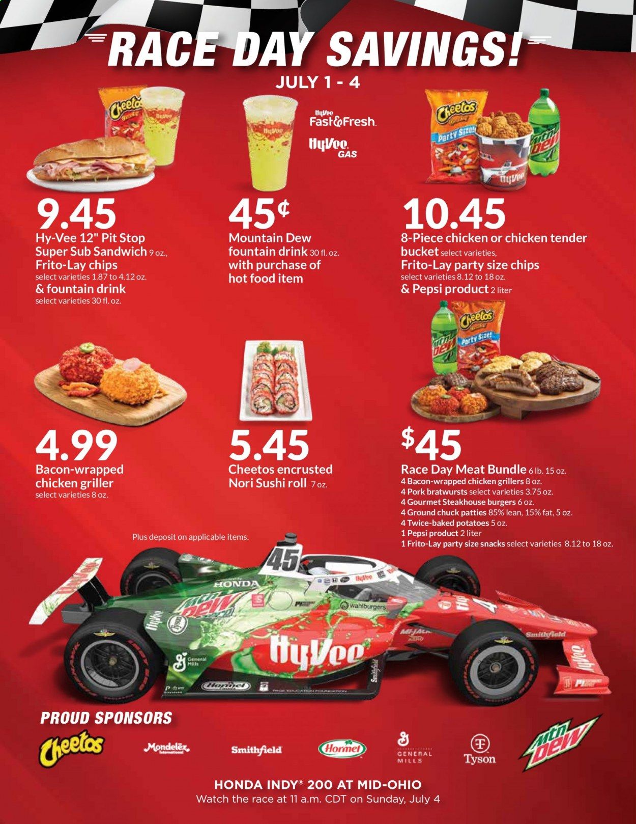 Hy-Vee (IA, IL, MN, MO, SD) Weekly Ad Flyer July 1 to July 8