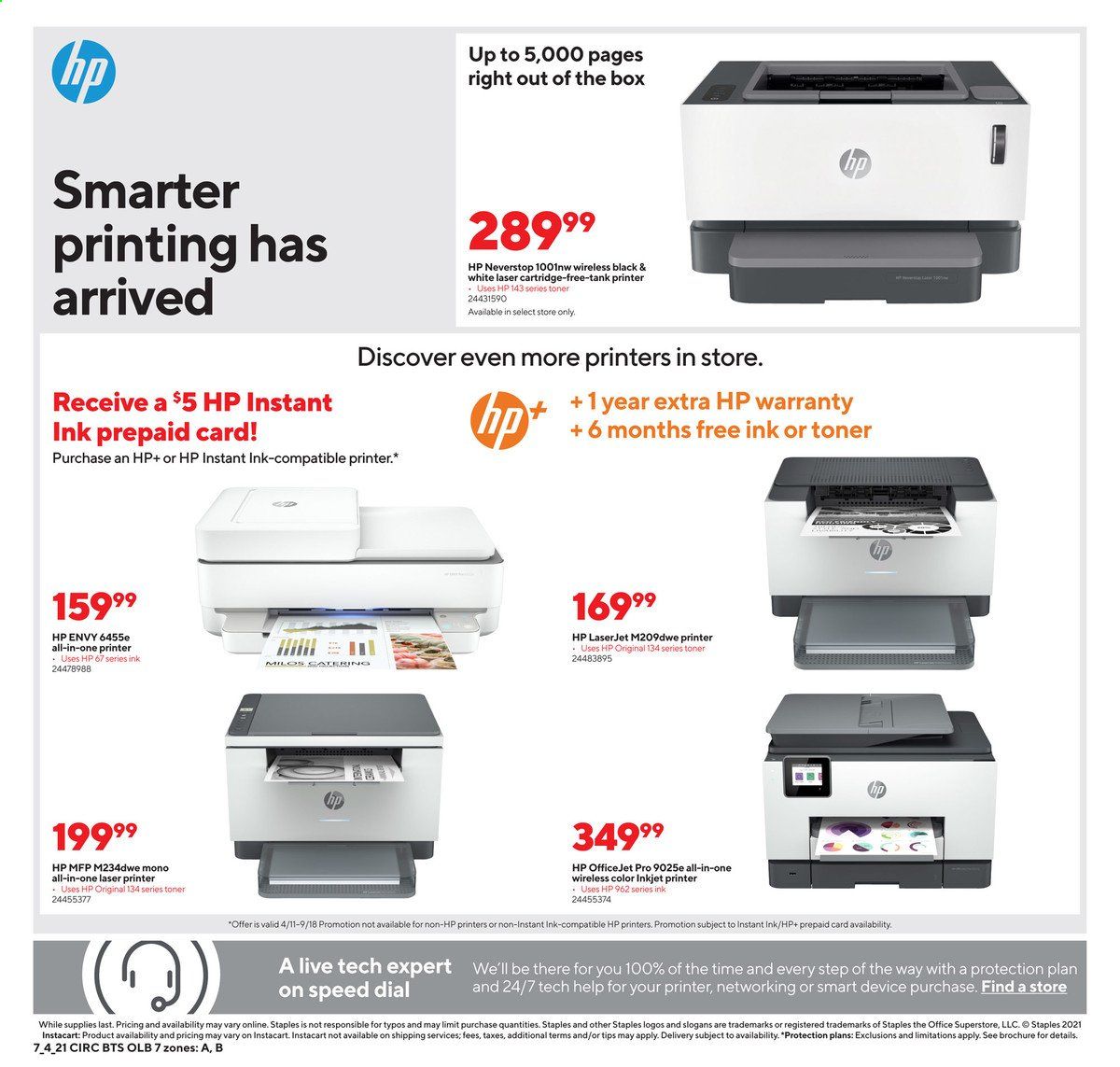 Staples Weekly Ad Flyer July 4 to July 10