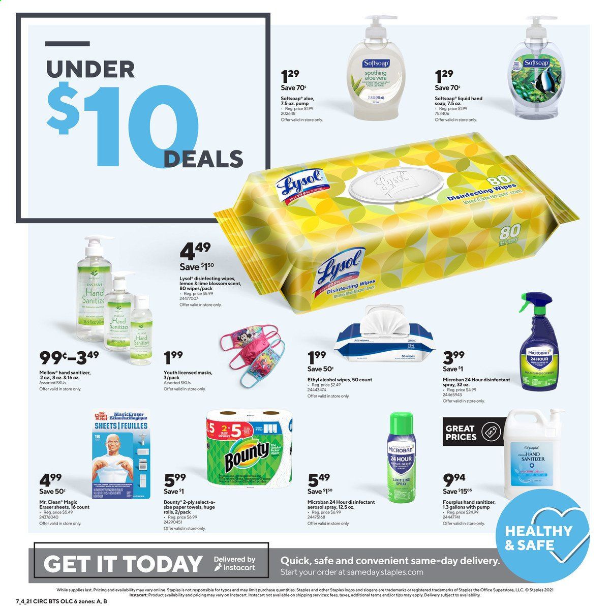 Staples Weekly Ad Flyer July 4 to July 10