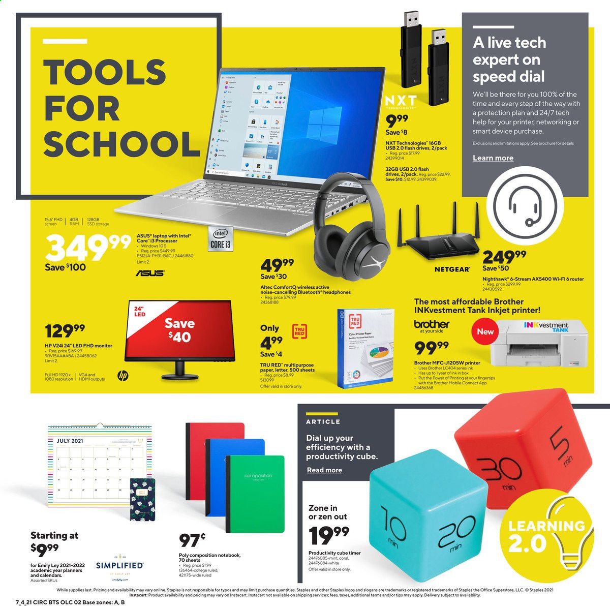 Staples Weekly Ad Flyer July 4 to July 10