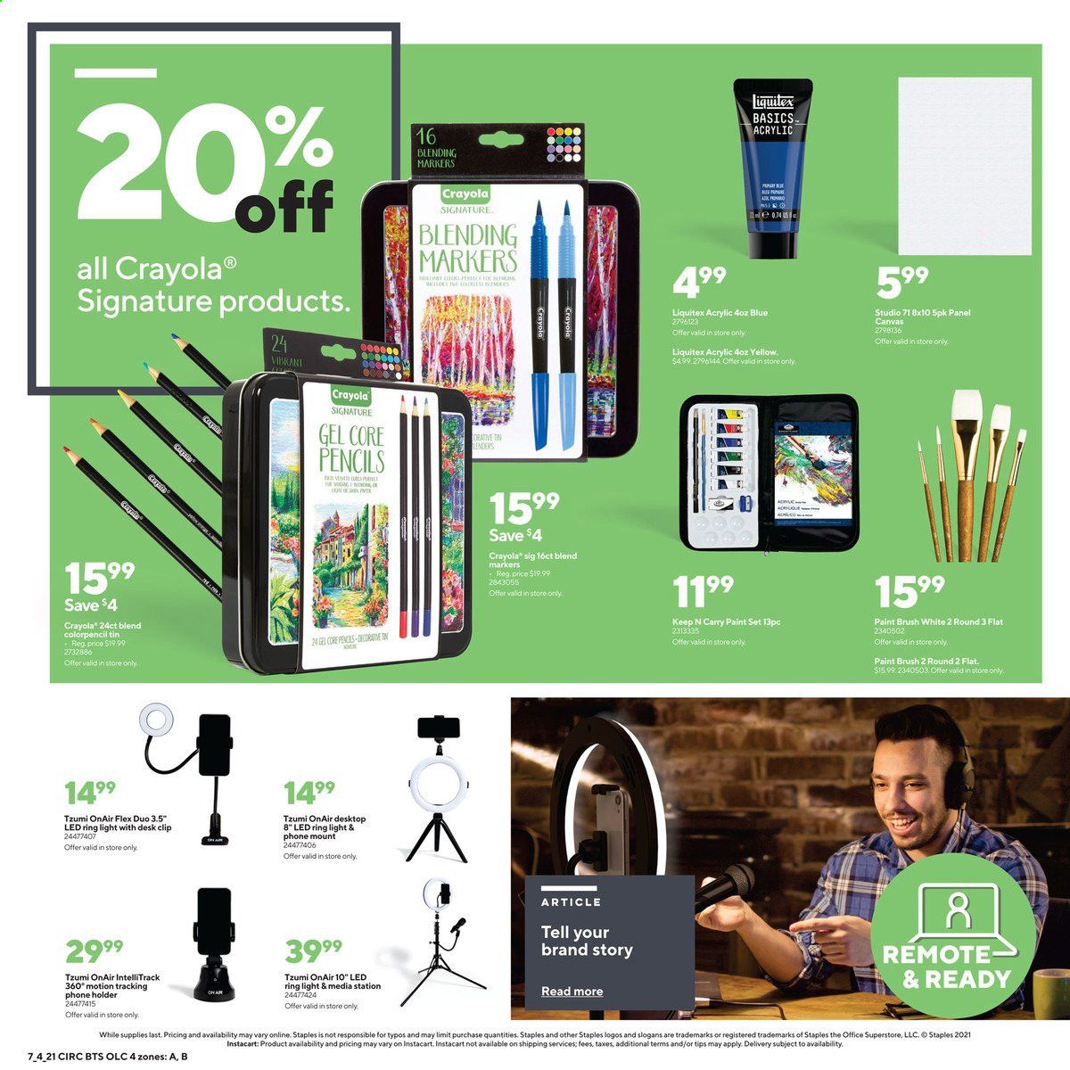 Staples Weekly Ad Flyer July 4 to July 10