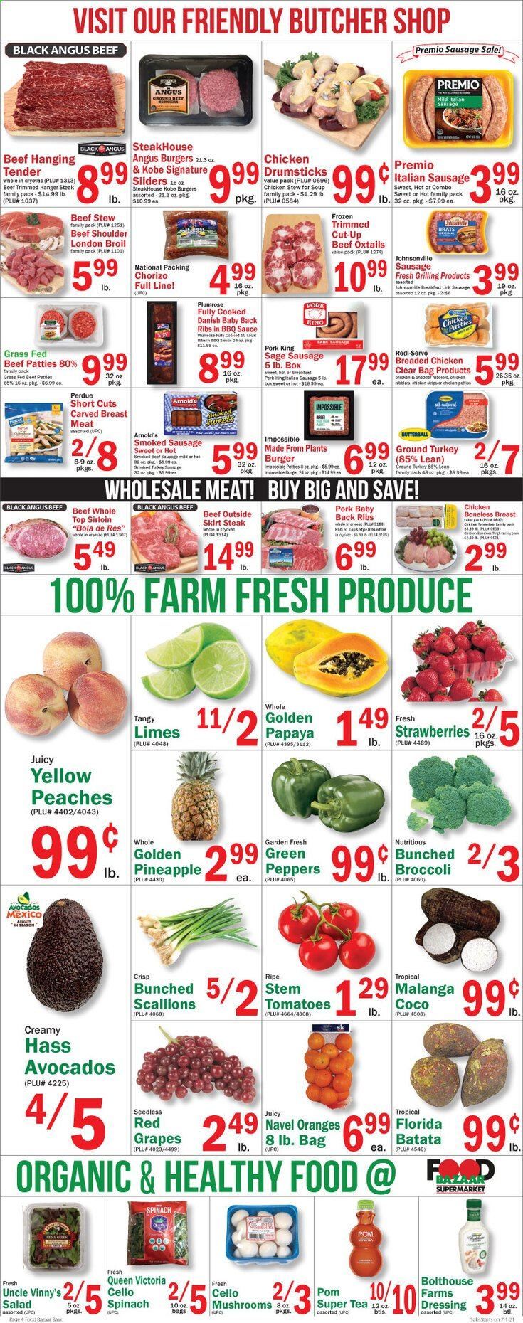 Food Bazaar (CT, NJ, NY) Weekly Ad Flyer July 1 to July 7